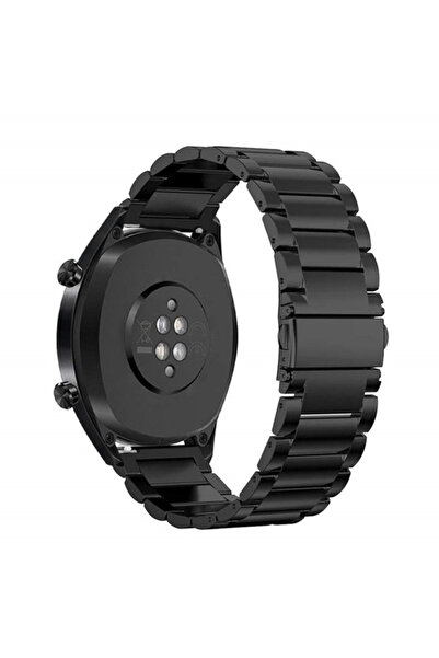 ERBORD Brățară din oțel inoxidabil cu Telescop de 22mm, Negru