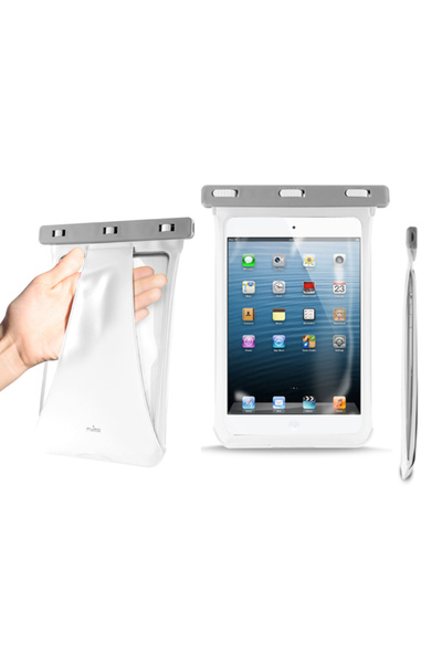 Puro Universal Αδιάβροχη Θήκη για Tablet έως 7.9inch - Λευκό (WP3SLIMWHI)