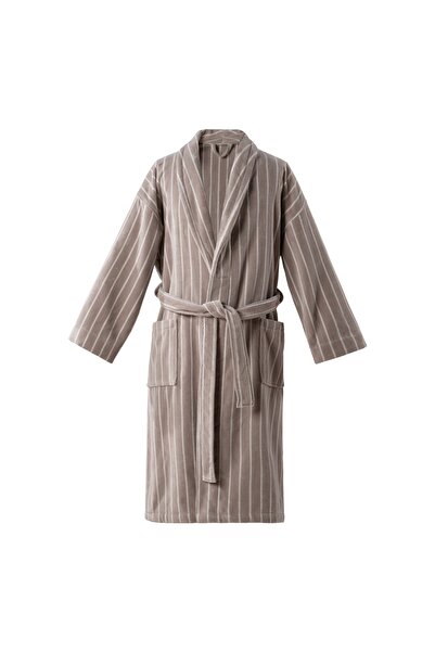 Cannon Printed Shawl Collar Bathrobe