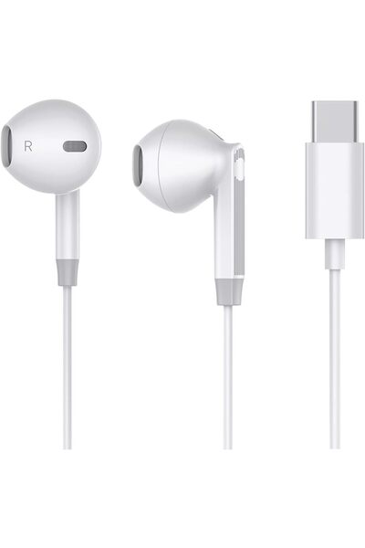 GENERAL USB C Earphones, Type C Wired Headphones HiFi Digital Earphones with ...