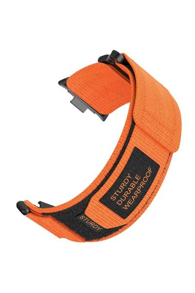OEM Υφασμάτινο Λουράκι για Xiaomi Smart Band 8 Pro / Redmi Watch 4 - Πορτοκαλί