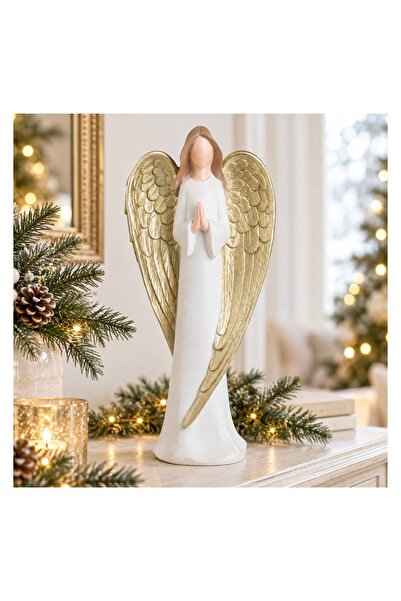 OEM Decorațiune de Crăciun Vintage Inger 34 cm – Atmosferă Festivă pentru Casă