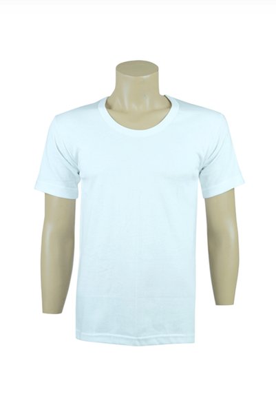 mintev White Interlock Short Sleeve Undershirt 2016-1 (6 Pieces)
