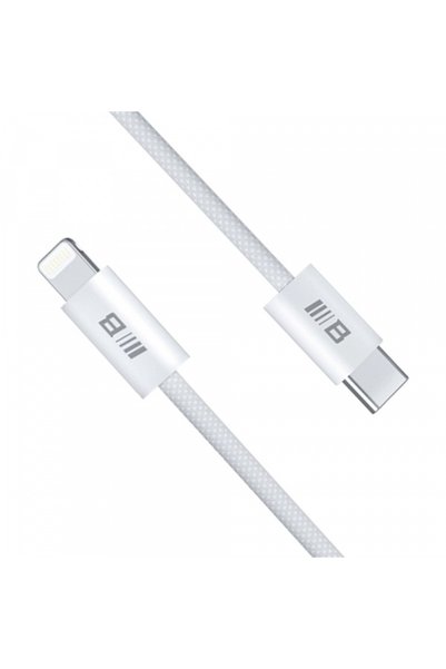 BLUEO Cablu Date si Incarcare USB-C - Lightning Blueo, 20W, 2m, Alb