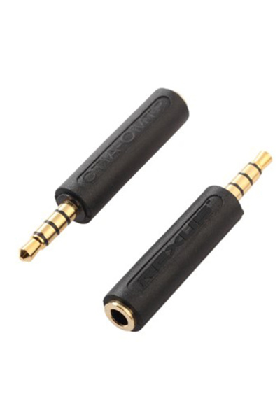 OEM Αντάπτορας 3.5mm Aux σε Aux OMTP to CTIA - Μαύρο