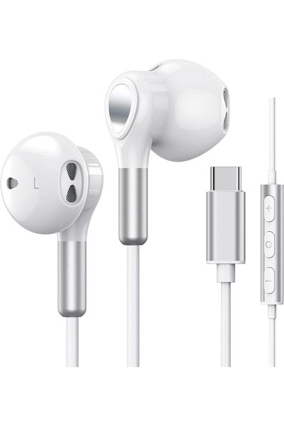 NALACAL سماعات أذن USB C متوافقة مع سامسونج جالاكسي S23 ألترا S22 S21 FE S20،...