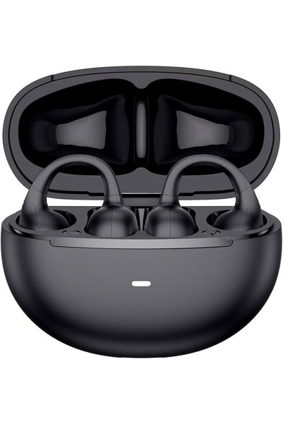 GENERAL Clip-On Earphones for Sports Open Ear Headphones Bluetooth 6.0, Air C...