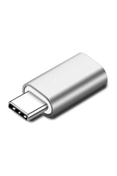 OEM Αντάπτορας Φόρτισης με Θηλυκό Lightning 8 Pin σε Type-C Αρσενικό - Ασημί