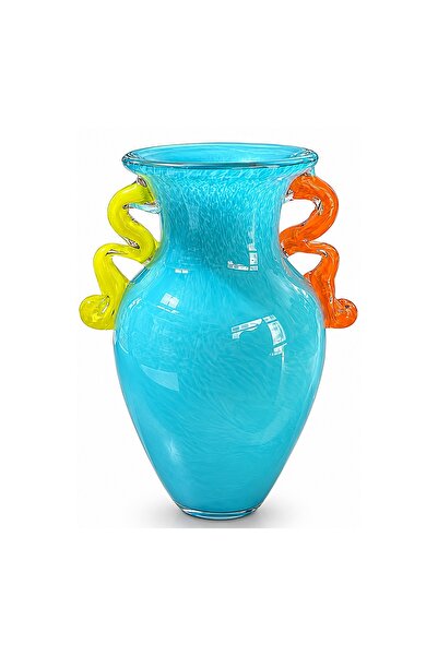 HEDİYE FİKRİ Vază decorativă din sticlă 24 x 18 cm