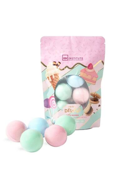Idc Institute Petits Délices Bath Bombs – Μπάλες Μπάνιου 5 τεμαχίων