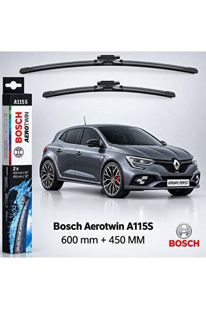 Bosch Lame ștergătoare pentru Renault Megane IV RS TCe 280 B9M6 2017–2024 |  ...