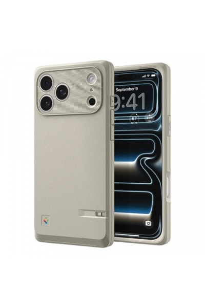 Spigen Husa MagSafe pentru Apple iPhone 17 Pro, Spigen, Classic LS, Crem
