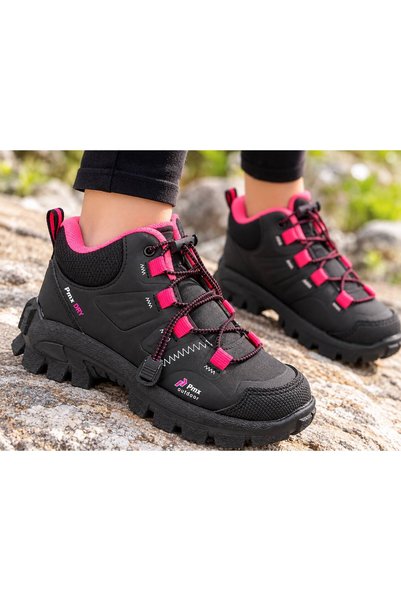 Promax Children's Elasticated Practical Lace-Up System Thick Soled Winter Boots