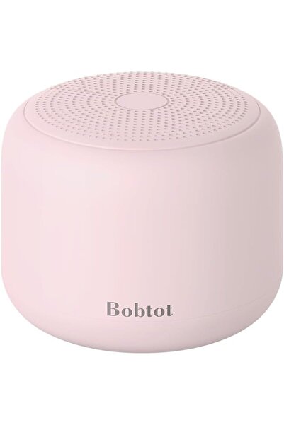 GENERAL Bobtot Portable Bluetooth Speakers with Strap Mini Speaker, Pink