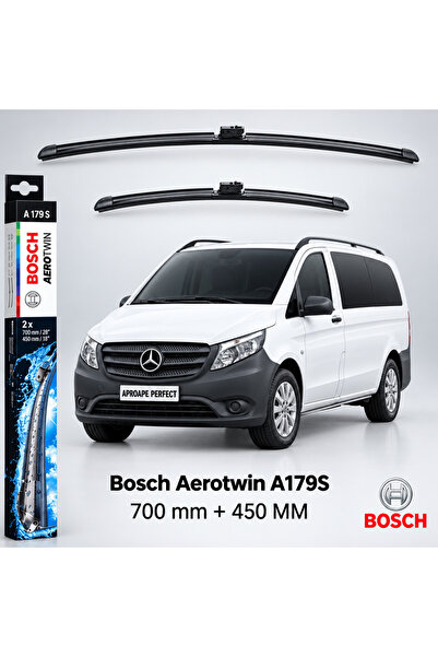 Bosch Lame ștergătoare Mercedes-Benz Vito Tourer W447 |   3 397 014 179 –