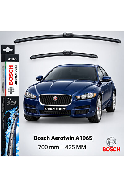 Bosch Lame de ștergător pentru Jaguar XE X760 din 06.2015 |   Aerotwin A106S