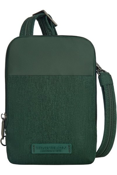 Travelon womens Anti-theft Metro Stadium Mini Crossbody Cross Body Bag