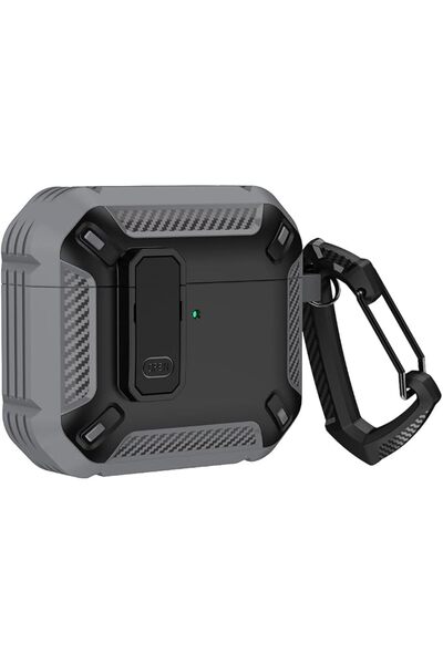 Noor Spark Compatible with AirPods 4th Generation Case(2024),Military Hard Sh...