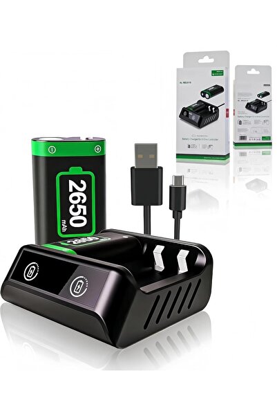 DMG TECH حزمة بطارية قابلة لإعادة الشحن من DMG لأجهزة Xbox One/X/S/Xbox One E...