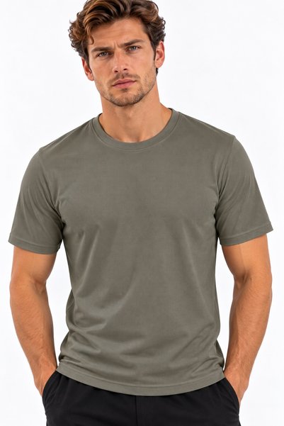 Machi Men's Black Sports T-Shirt Tshirt T-Shirt Pro+ Compression Breathable Sweat-Wicking Fabric Suitable for Athletic Sports and Daily Use