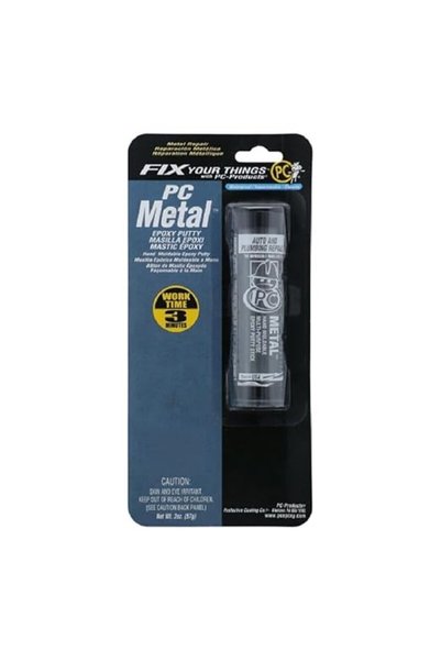 Pc Products Quick-Set Formula PC Metal Epoxy Putty Grey 2Oz 25550