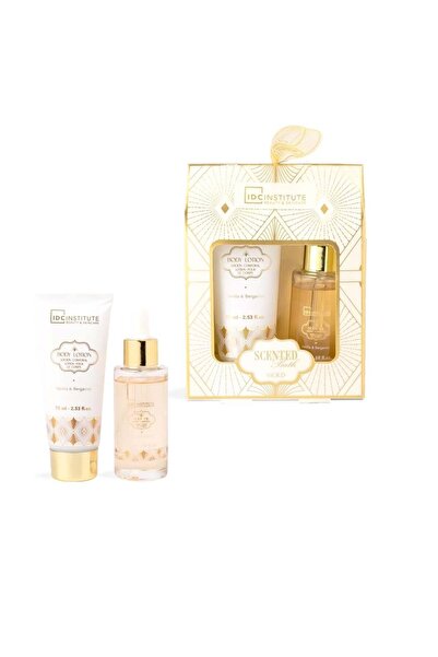Idc Institute Scented Bath Gold Body Glow – Σετ Λάμψης Σώματος 2 τεμαχίων