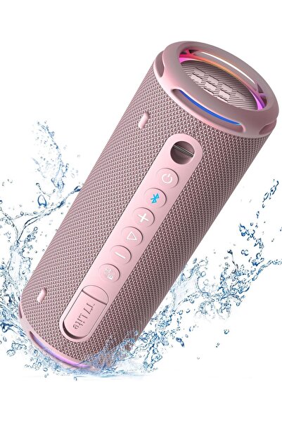 Tronsmart مكبر صوت محمول T7 Lite بقوة 24 واط للاستخدام الخارجي، صوت ستيريو 24...