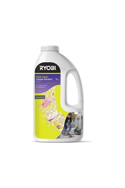 Ryobi Swift Clean Carpet and Upholstery Cleaning Solution, 1 L, Concentrated,...