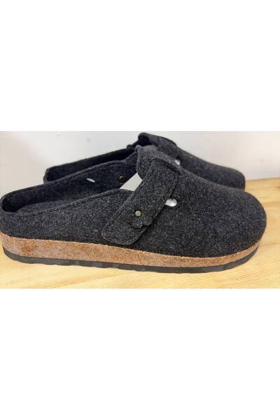 GEZER YENİ SEZON RAHAT MANTAR TABAN KEÇE KIŞLIK UNISEX EV TERLİĞİ