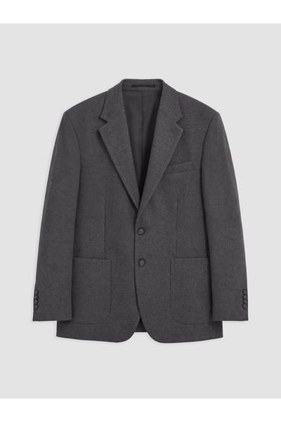 LC Waikiki Anthracite Regular Fit Men's Blazer Jacket