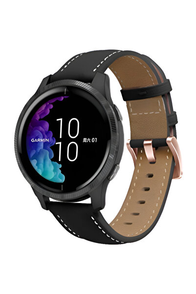 XGSM Curea universală din piele 20mm, neagră