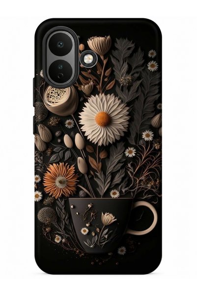 Kılıfland Xiaomi Redmi Note 17 Pro Uyumlu Kılıf Boutique Baskılı Resimli Kahv...