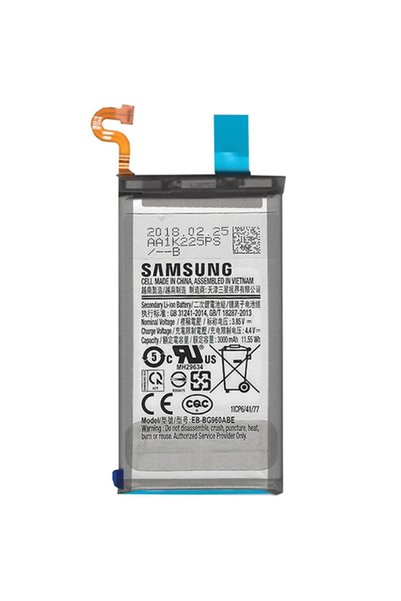 Samsung Γνήσια Μπαταρία EB-BG960ABE 3000 mAh,Li-ion για Galaxy S9 G960