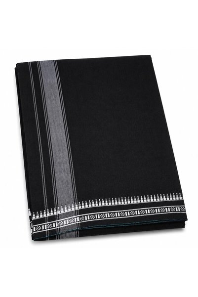 TERRION Men's Cotton Kerala Style Dhoti/Lungi | 2.00 Meter Free Size | Mundu/...