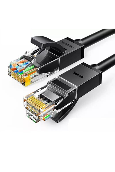 Ugreen 20166 20m RJ45 Cat6 Καλώδιο Ethernet 1000Mbps Gigabit Network - Μαύρο