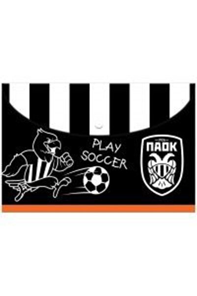 Diakakis Φάκελος Α4 με κουμπί PAOK (000130984)