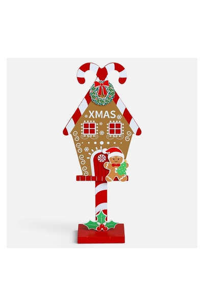 OEM Plăcuță Decorativa de Crăciun in Forma de Casuta 31cm