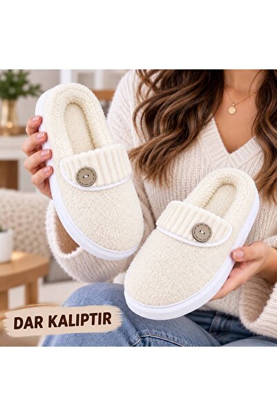 GKT SHOES Women's Comfortable Lightweight Button Detailed High Eva Sole Plush...