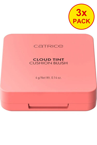 Catrice 3x PACK Cloud Tint Cushion Blush, Cloud 9 To 5 010 Catrice, 4 g