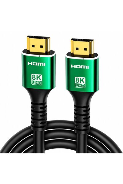 Generic كابل HDMI 2.1 بدقة 8K، سلك HDMI مجدول فائق السرعة 48 جيجابت في الثاني...