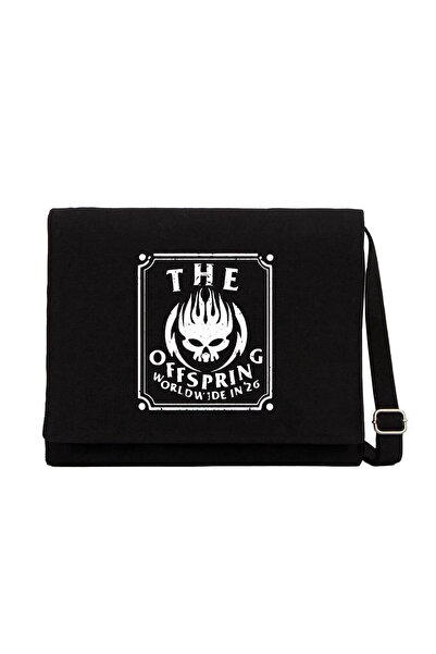 CrowsGate The Offspring Worldwide in'26 Black Canvas Messenger Bag