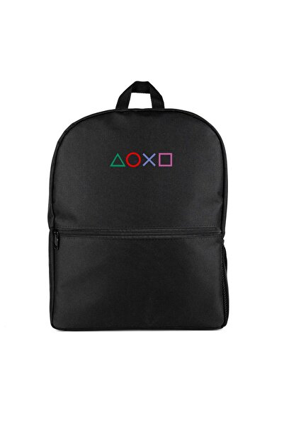 CrowsGate Playstation Console Backpack Black Color