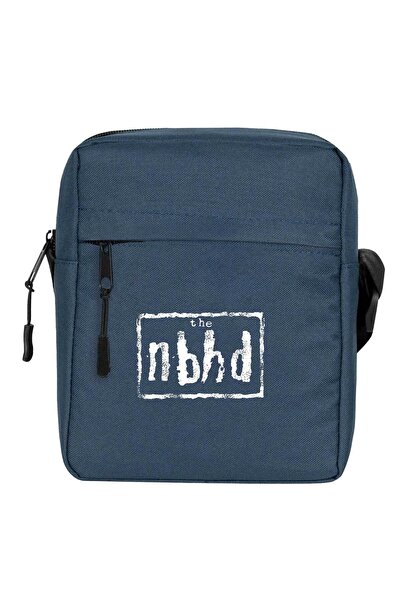 CrowsGate The Neigbourhood Nbhd Black Shoulder Bag Navy Blue Color