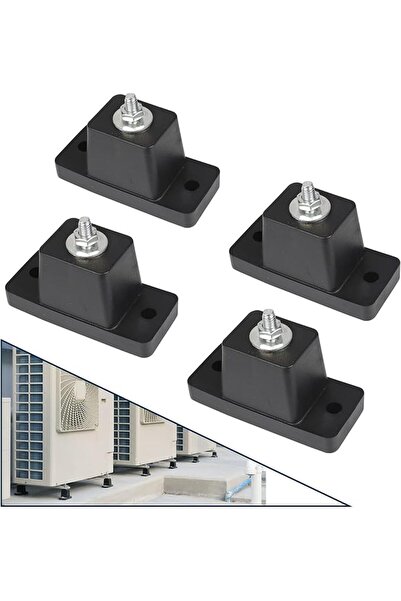 TERRIFI Anti-Vibration Rubber Pads for Mini Split AC Condenser Units, Durable...