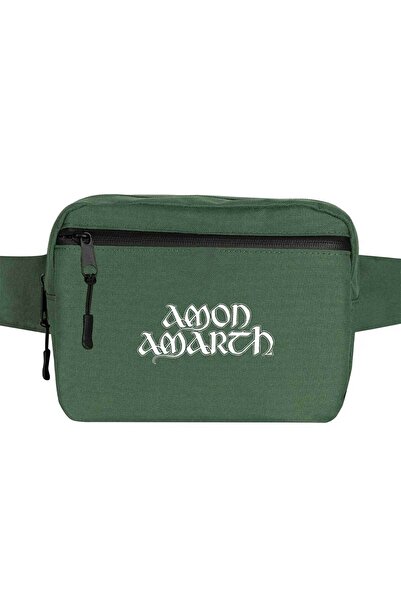 CrowsGate Amon Amarth Classic Waist Bag Green Color
