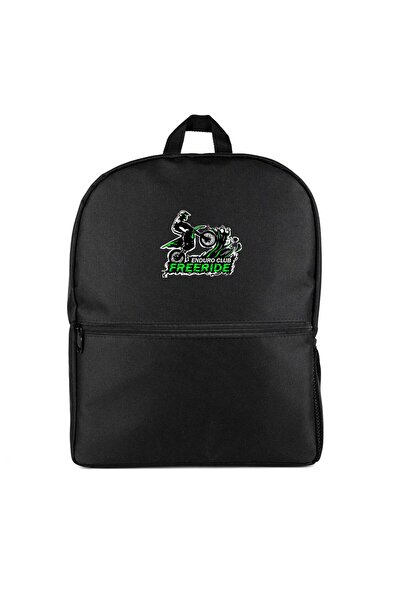 CrowsGate Motocross Enduro Club Backpack Black Color