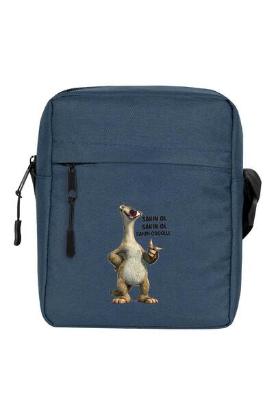 CrowsGate Sakin Ooolll Shoulder Bag Navy Blue Color