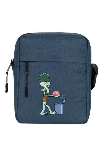 CrowsGate I'M Holding a Shoulder Bag in My Hand Right Now, Navy Blue Color.
