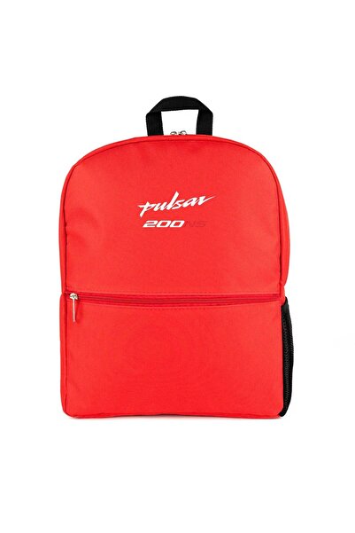 CrowsGate Pulsar Ns200 Text Backpack Red Color