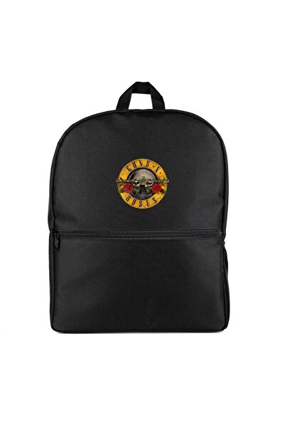 CrowsGate Guns N Roses Damaged Backpack Black Color
